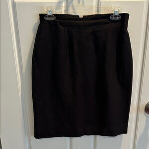 Tahari Classic Black Pencil Skirt